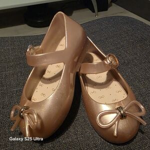 Melissa Shimmering Pink Dress Shoes for Kids